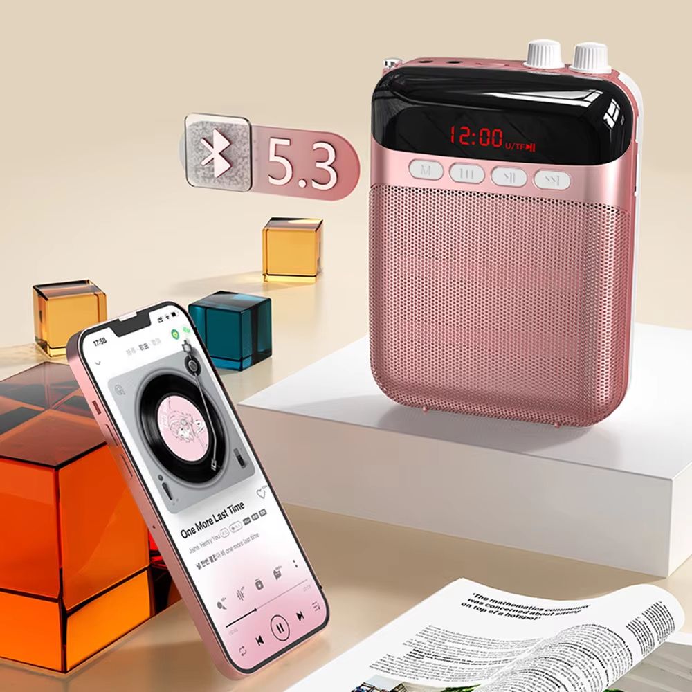 Wireless Portable Voice Amplifier for Teachers, Trainers & Singers