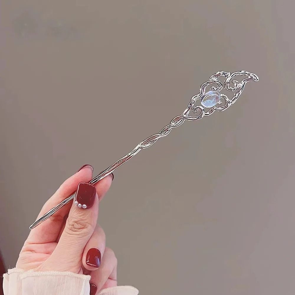 French Stars and Moon Hair Pin