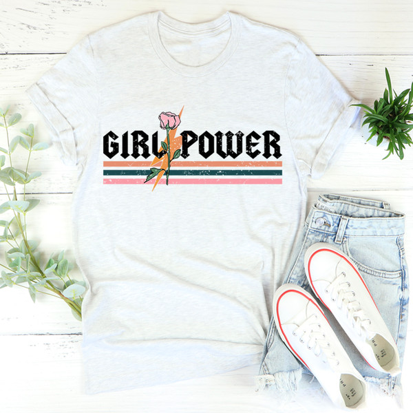 Girl Power Rose Tee