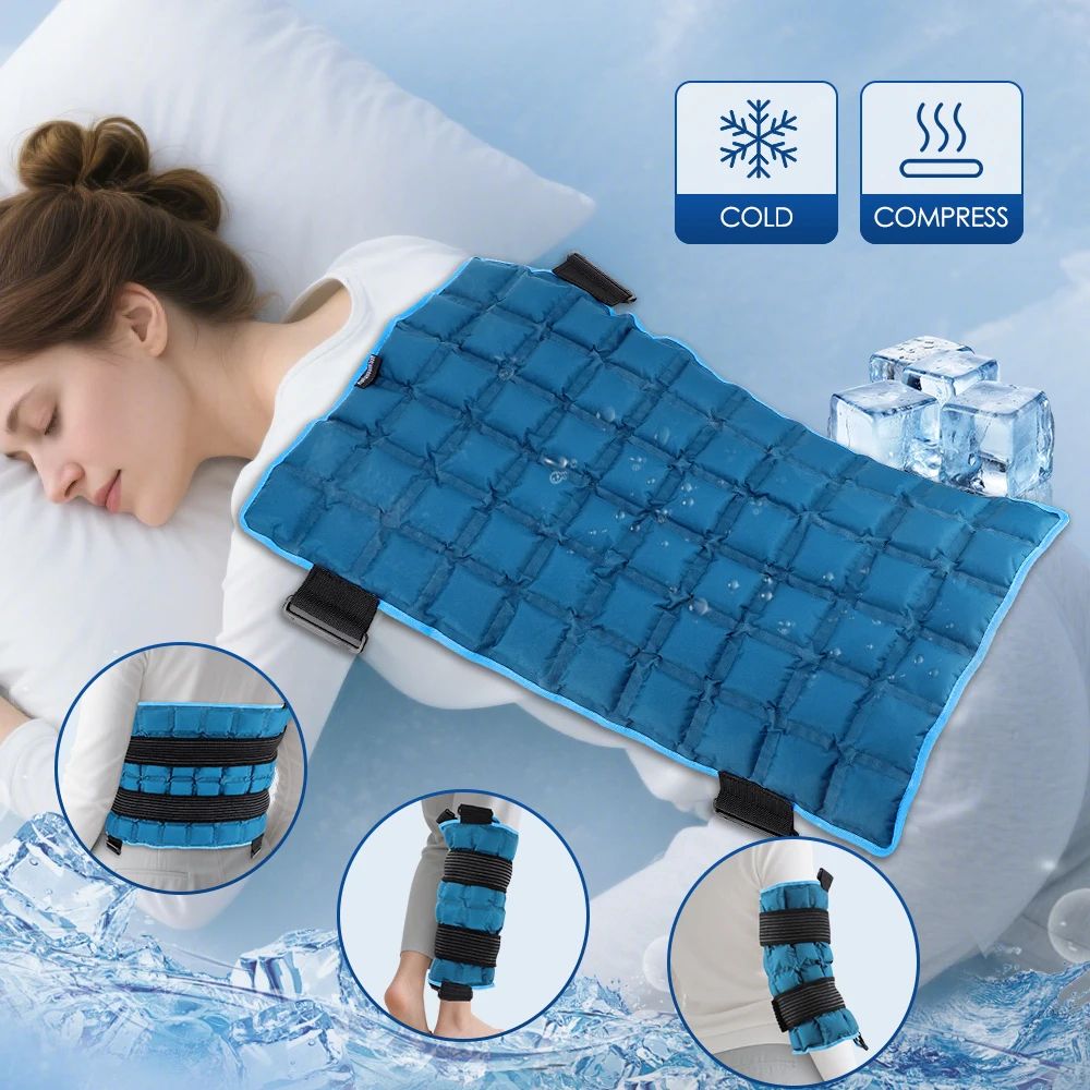 TheraWrap Hot & Cold Knee Ice Pack Wrap for Pain Relief & Recovery