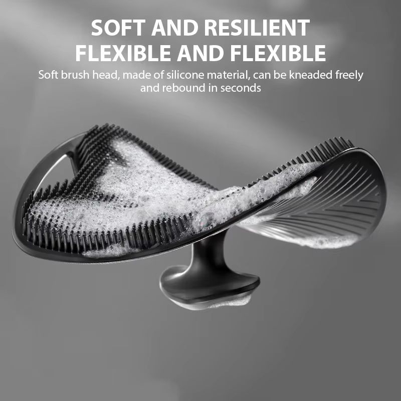 Silicone Exfoliating Bath Brush & Body Scrubber – Gentle Massage & Deep Clean