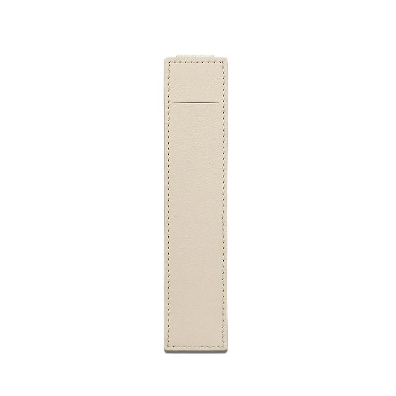 Universal Leather Pen Holder with Adjustable Elastic Band | Notebook & Planner Pouch