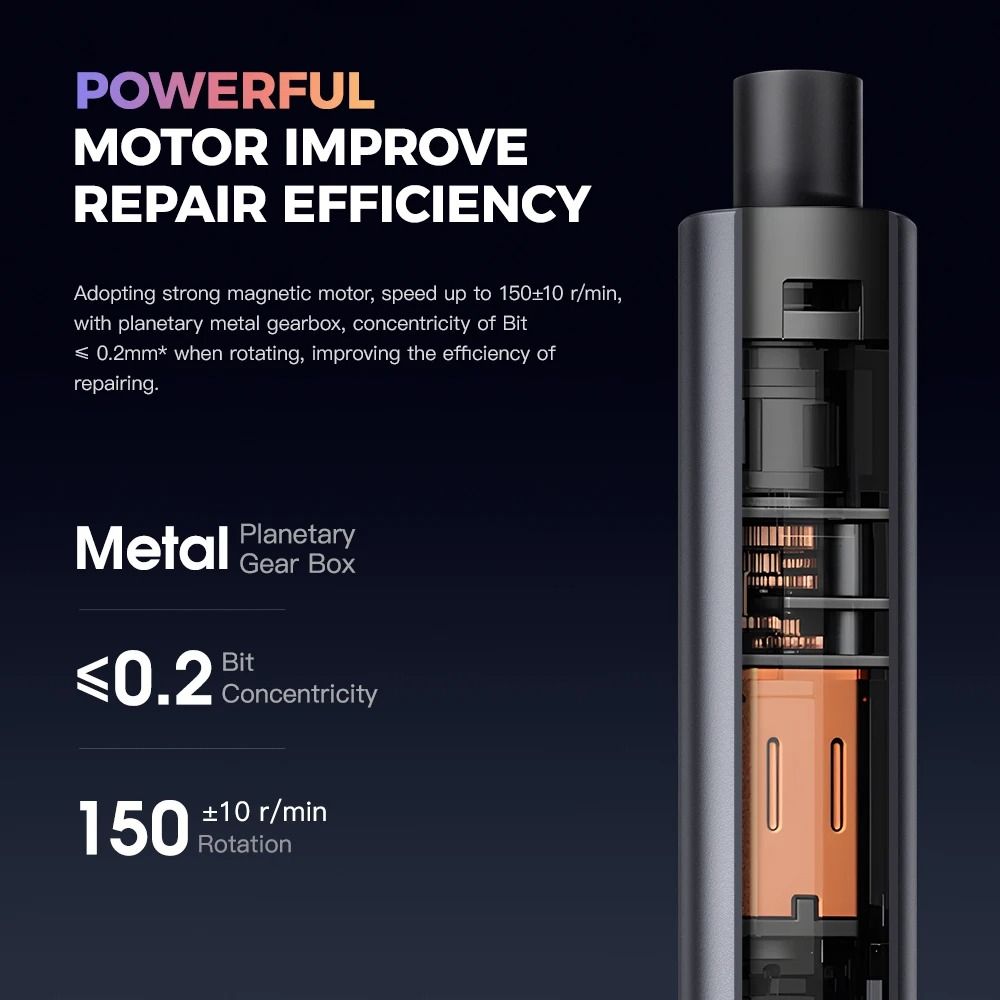 57 in 1 Precision Electric Screwdriver Set Rechargeable Wireless Mini Tool Kit