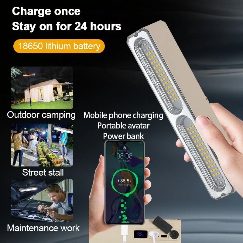 Multifunctional Intelligent LED Rechargeable Night Light