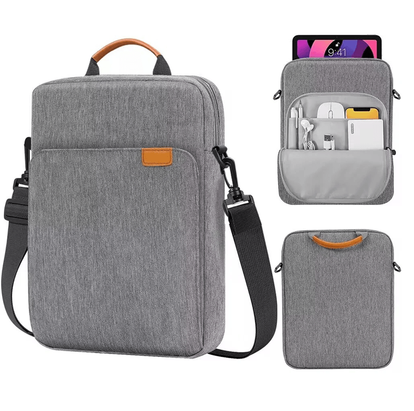 Tablet Shoulder Sleeve Bag for iPad Pro Galaxy Tab and 10 to 13 Inch Laptops