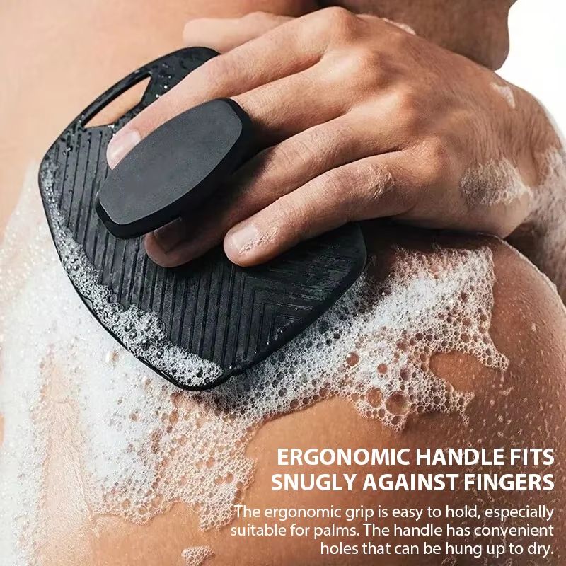 Silicone Exfoliating Bath Brush & Body Scrubber – Gentle Massage & Deep Clean