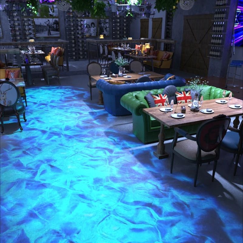 Waterproof Outdoor Water Wave Ocean Wave Light Projector with Gobo Projection