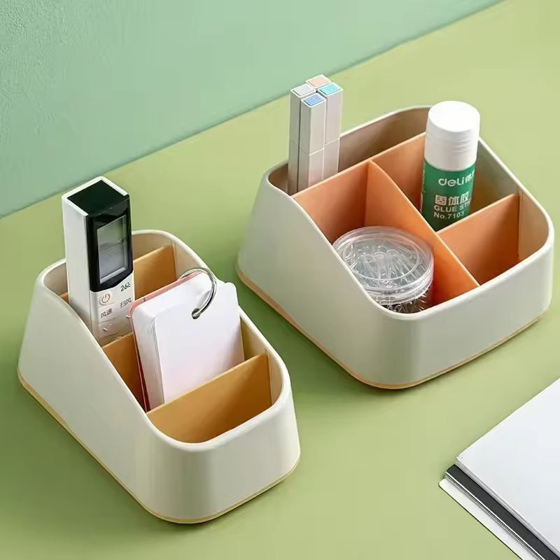 SmartSort Desktop Organizer Box – Multipurpose Storage Basket for Remote, Keys & Cosmetics