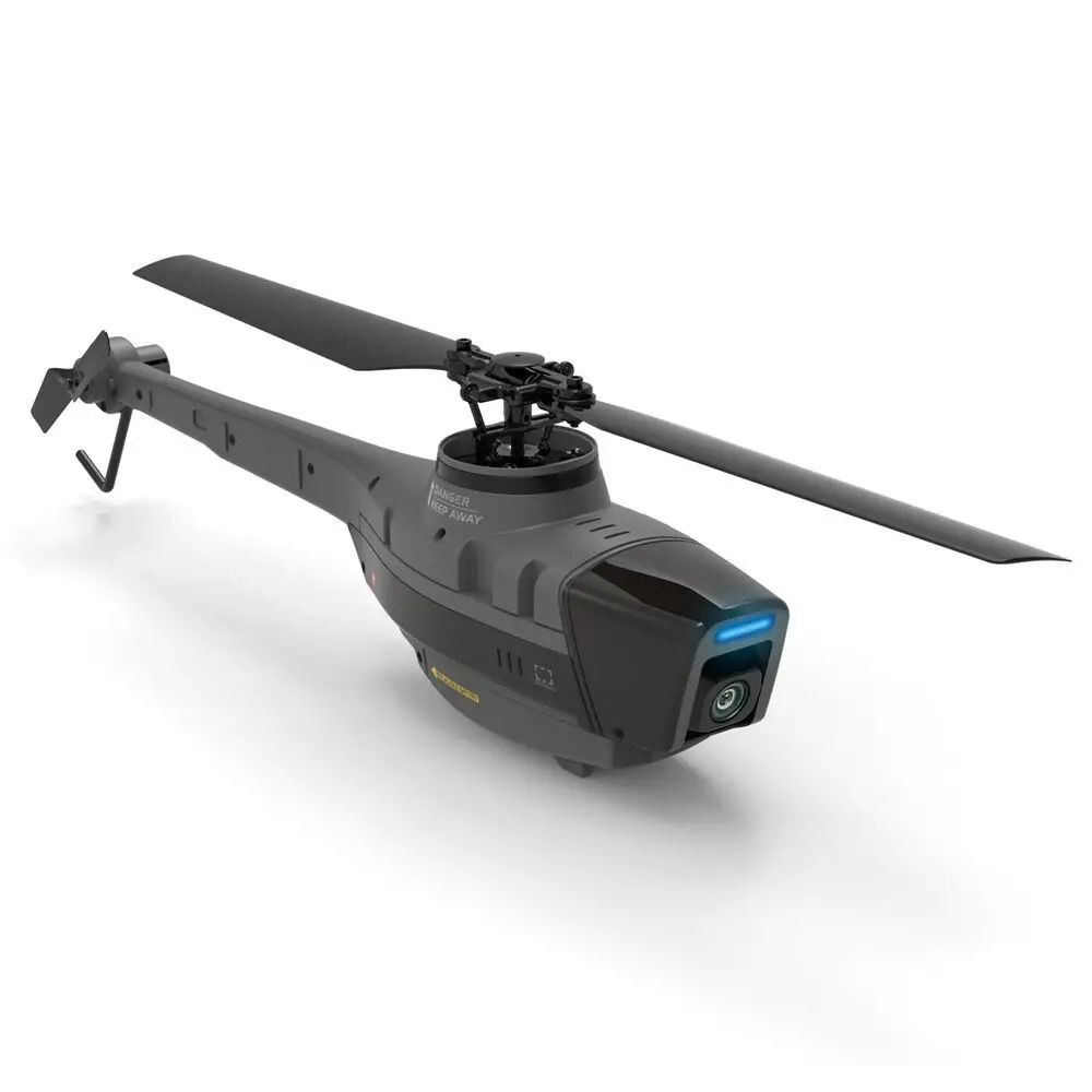 Four Way Single Paddle Mini Helicopter Drone with Remote Control and Anti-Drop Design
