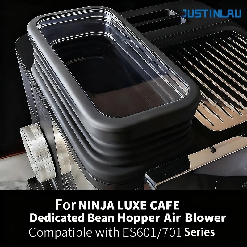 JUSTINLAU Bean Hopper Air Blower for Ninja Luxe Cafe – Professional Grinder Cleaning Accessory