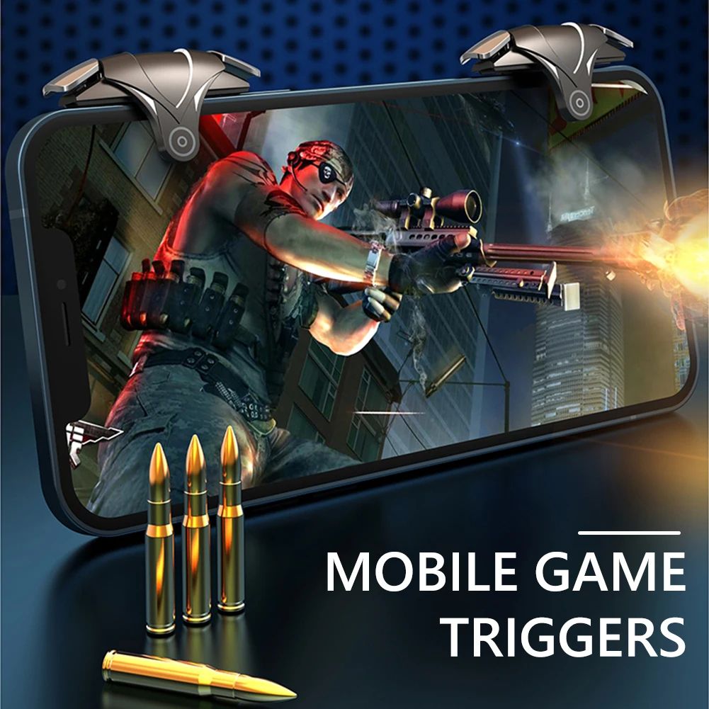 PUBG Mobile Controller Triggers – Latency-Free Phone Gamepad for Precision Shooting