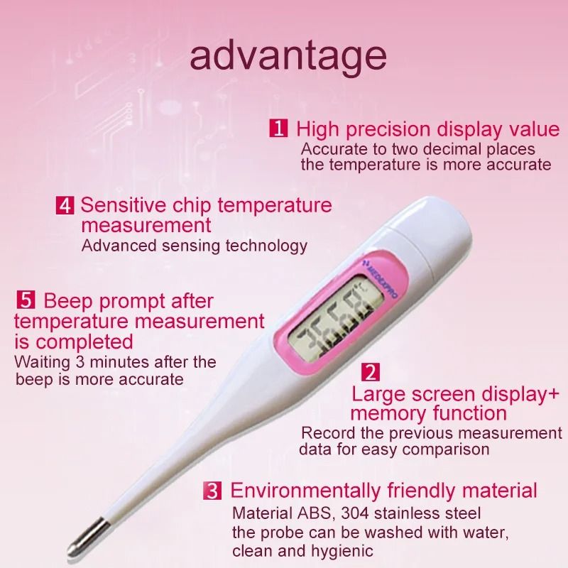 Medical Home Electronic Digital Thermometer