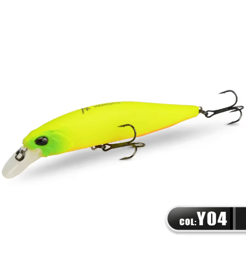 MEREDITH Jerk Minnow 100F Floating Fishing Lure Professional Hard Bait Wobbler 0.8 1.0 m