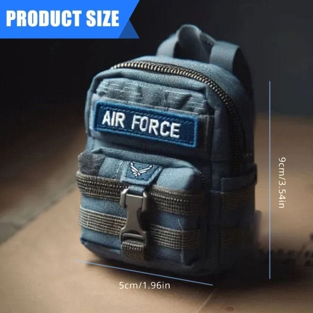 Mini Backpack Keychain, Multipurpose Coin Purse, Backpack Key Bag for Adults and Teens