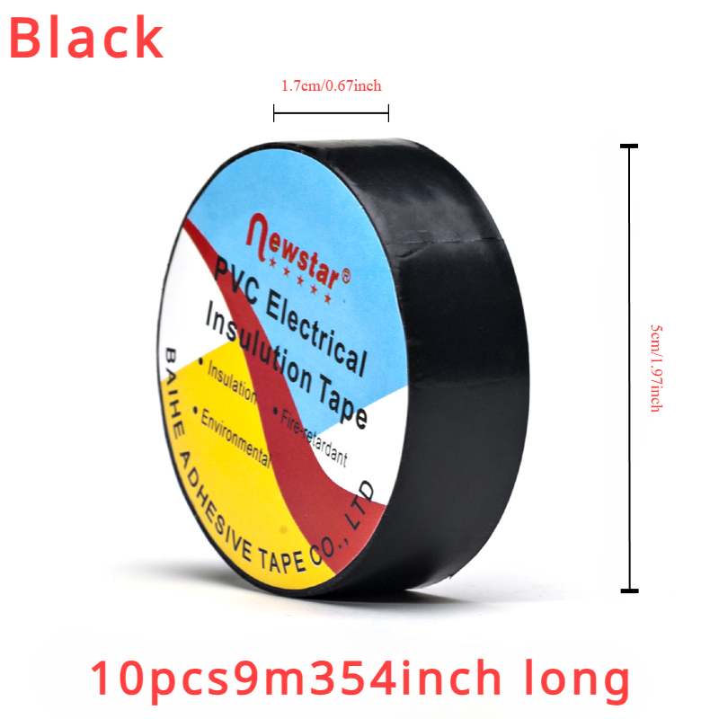 Electrical Tape Insulation Tape Ultra-Thin PVC Waterproof Roll