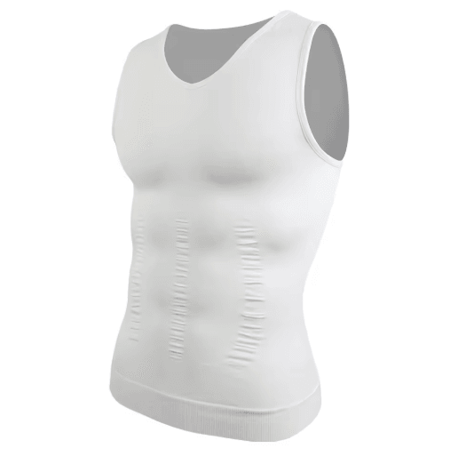 Compression Slimming V-Neck Shapewear Tank Tummy Control Muscle Base Layer