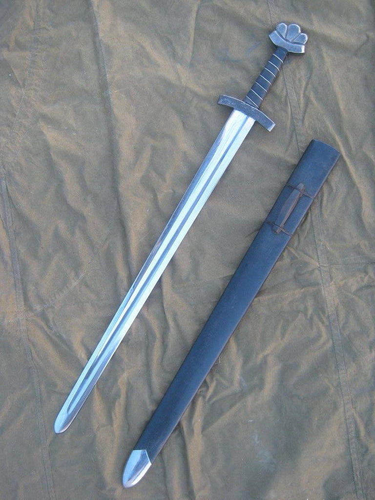 Forged Medieval Sword | 65G Carbon Steel Buhurt Blade | Handcrafted Shock-Resistant Battle Sword