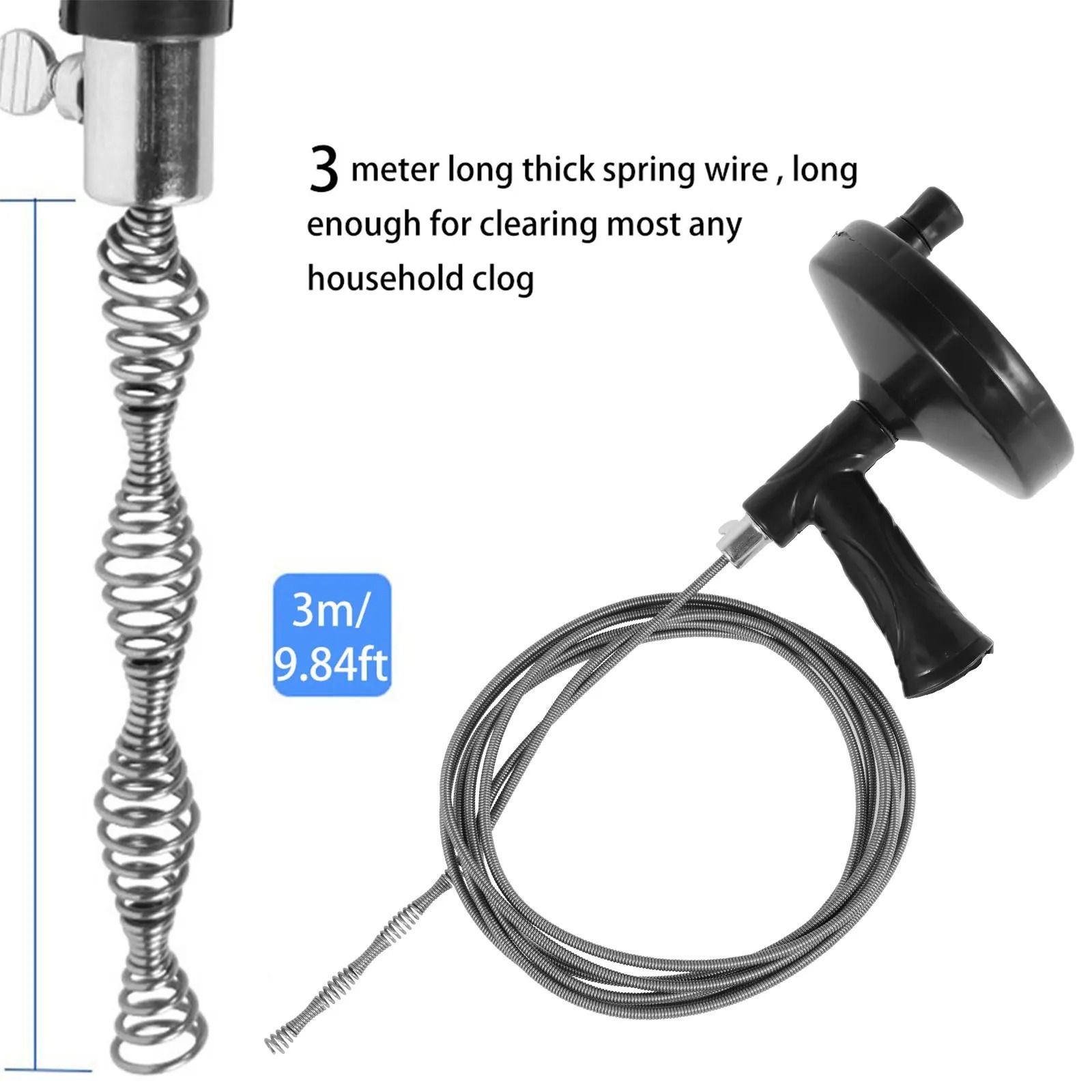 Spring Pipe Dredging Tool