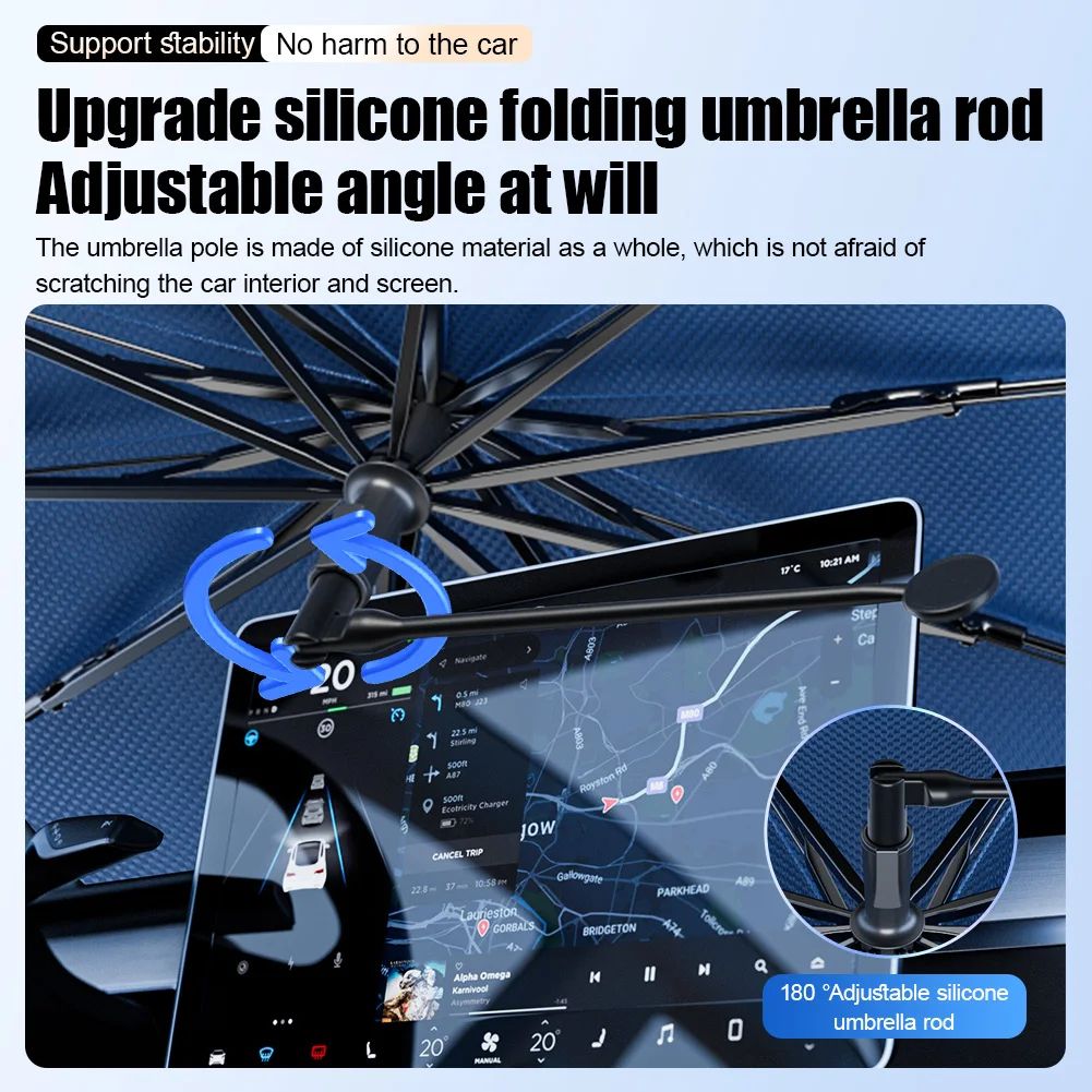 Car Windshield Sunshade Umbrella with UV Protection