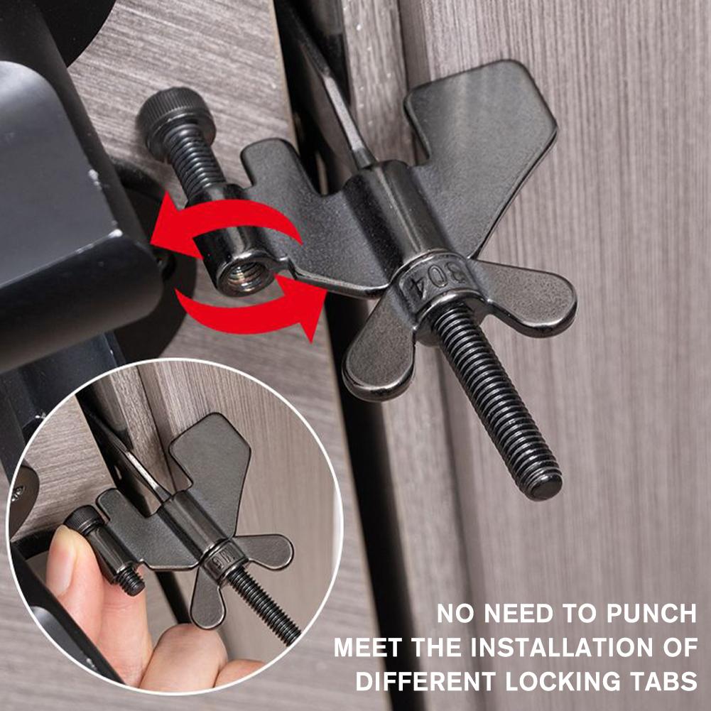 Self-Defense Door Lock, Portable Hotel Security, Travel Door Stopper for Home Safety