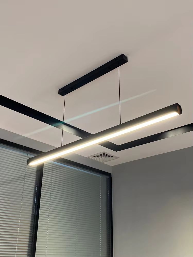 Nordic Modern LED Chandelier – Minimalist Dining Table & Kitchen Pendant Light for Home or Office