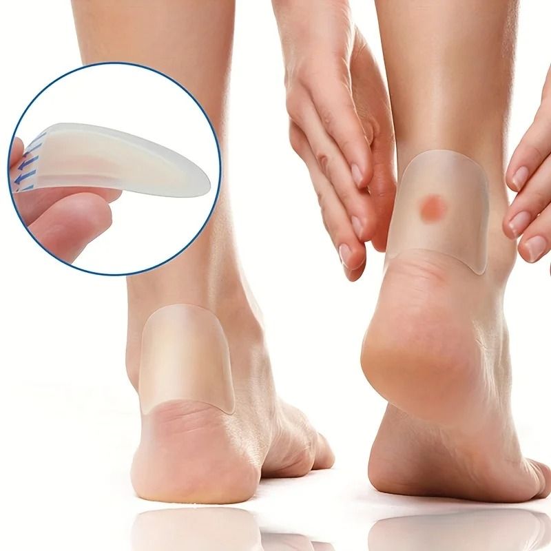 Hydrocolloid Gel Foot Pads For Heel And Forefoot Comfort