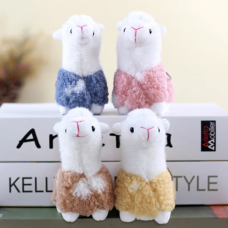 Cute Alpaca Plush Toy – Soft, Huggable Stuffed Doll for Kids, Birthday Gift & Keychain Pendant