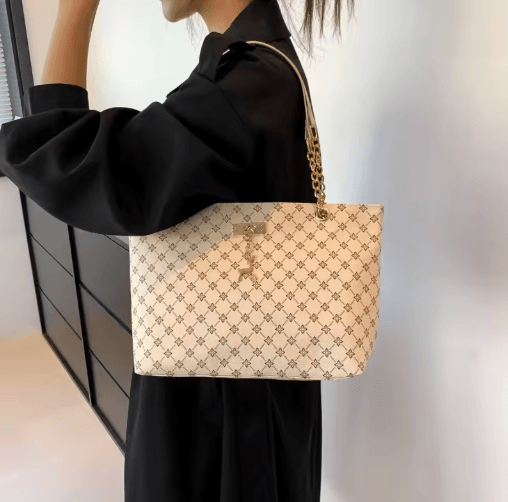 Soft Leather Women Tote Bag with Large Capacity & Stylish Shoulder Design