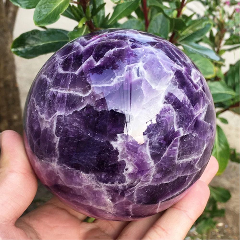 Natural Rose Quartz Crystal Ball | Polished Pink Reiki Healing Sphere (4-7cm)