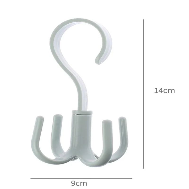 Rotatable Four Claw Hook Hanger Set 3 Pieces