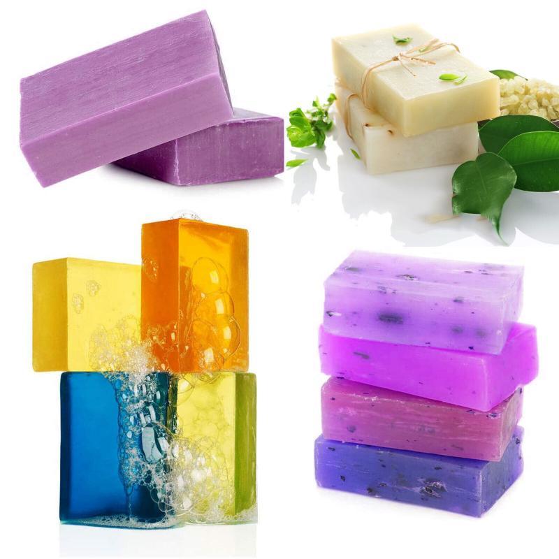6 Cavities Silicone Soap Mold for DIY Soap Making, Rectangle Bakeware, Chocolate Mousse and Ice Cream Mould Tools