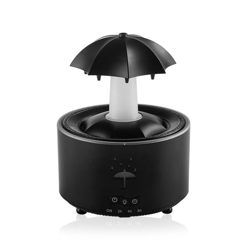 Cloud Rain Humidifier With Aroma Diffuser Night Light And Remote Control