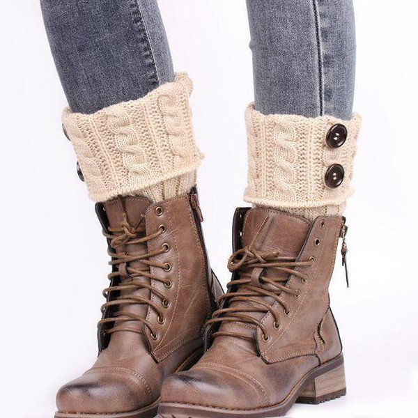 Knit Boot Toppers – Warm Winter Boot Cuffs | Perfect Holiday Gift