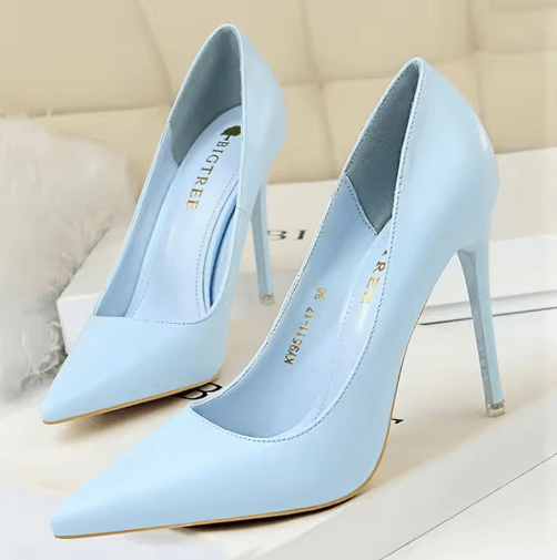 BIGTREE 2026 Classic Pointed Toe Stiletto Pumps – Wedding & Party High Heels