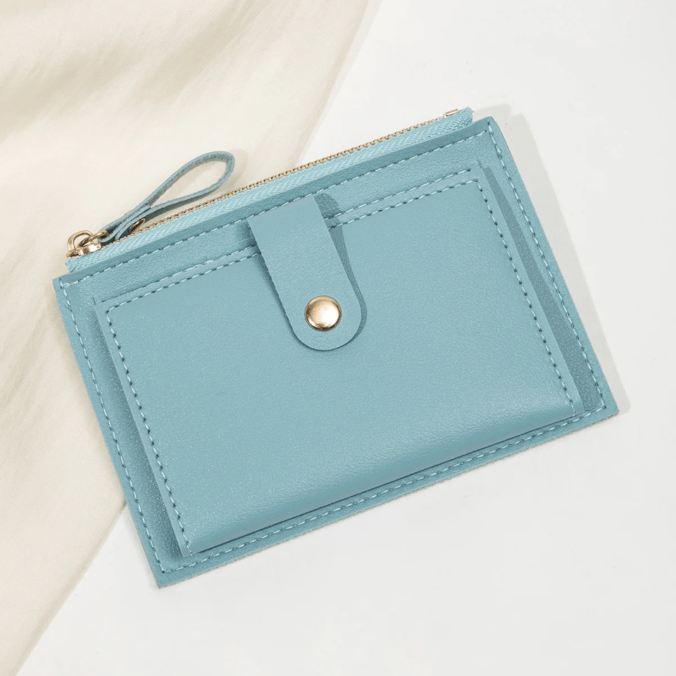 SlimLuxe Mini Card Holder Wallet