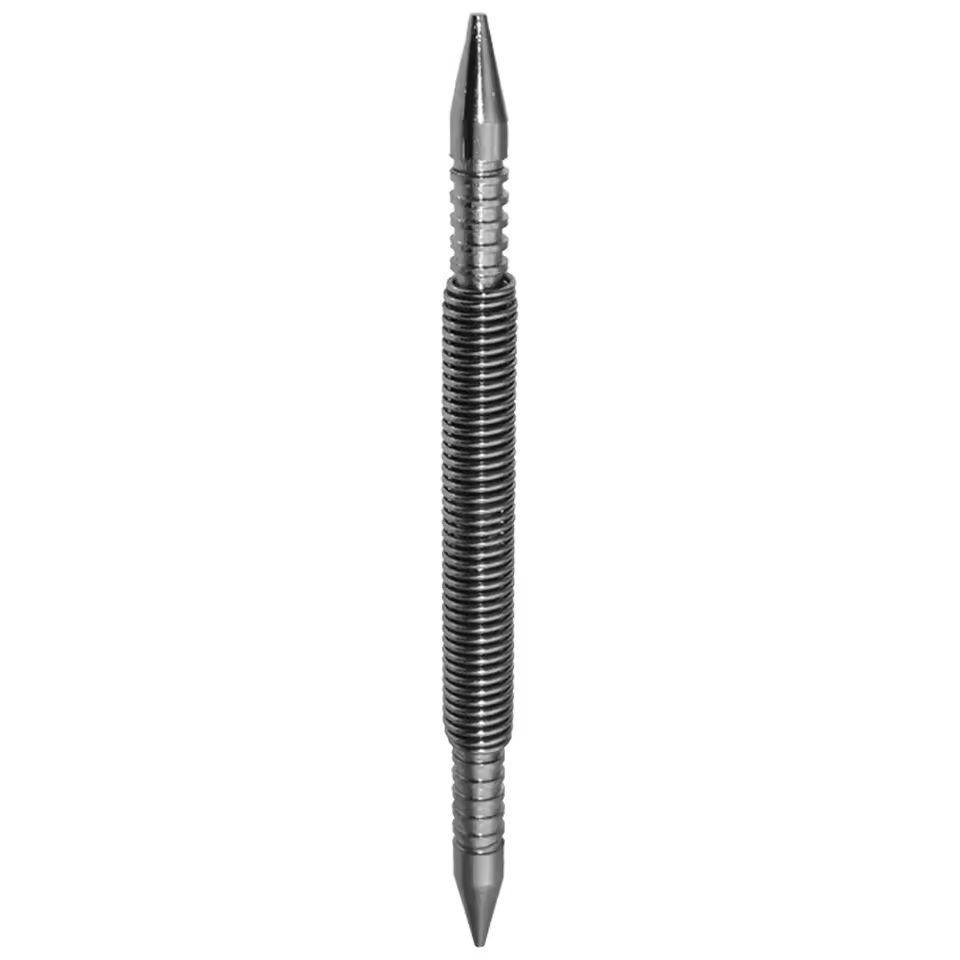Spring Loaded Center Punch Tool for Marking Metal and Wood Without Hammer