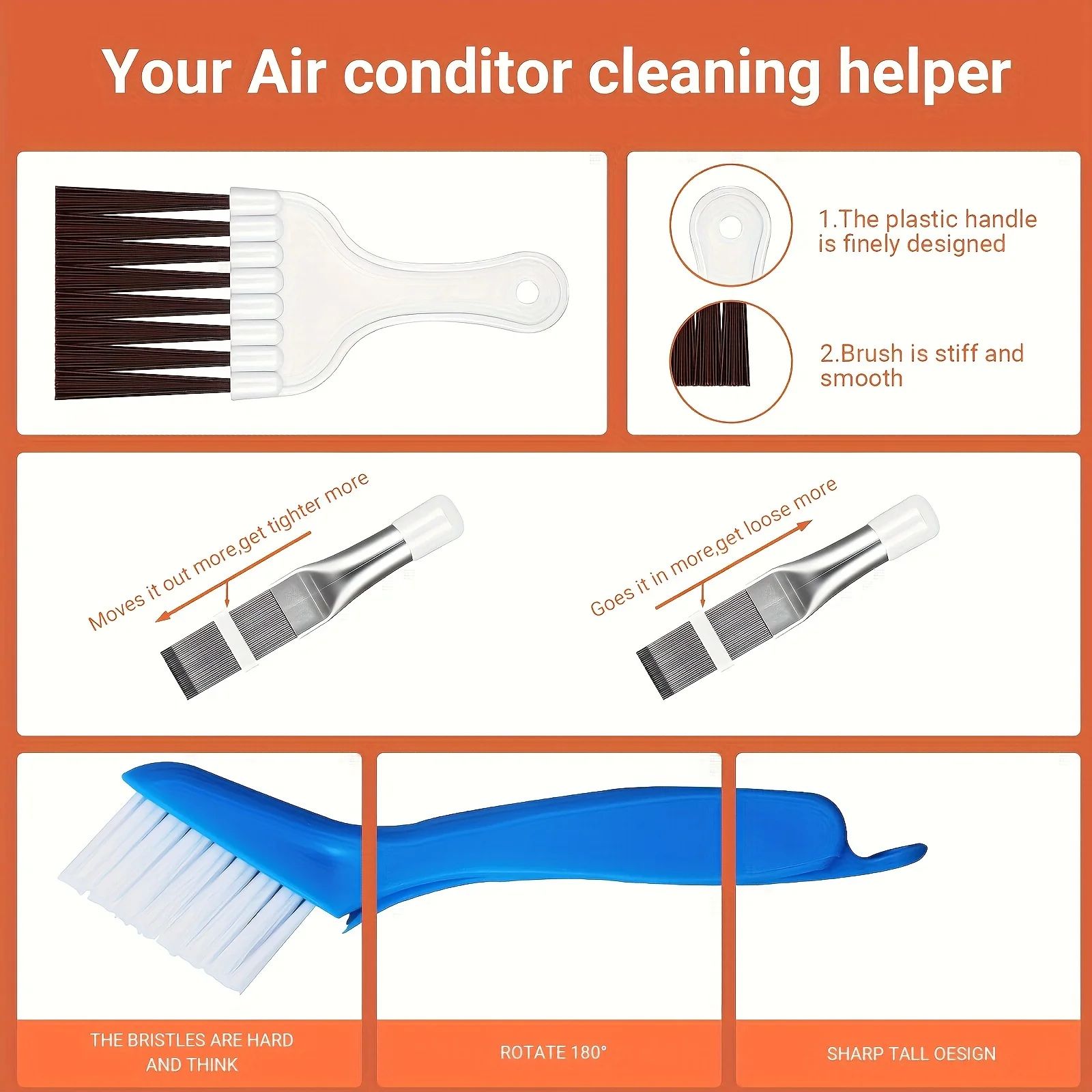 Air Conditioner Cleaning Cover Kit Waterproof Dust Protection & Cleaning Tools (5/7/10/11pcs)