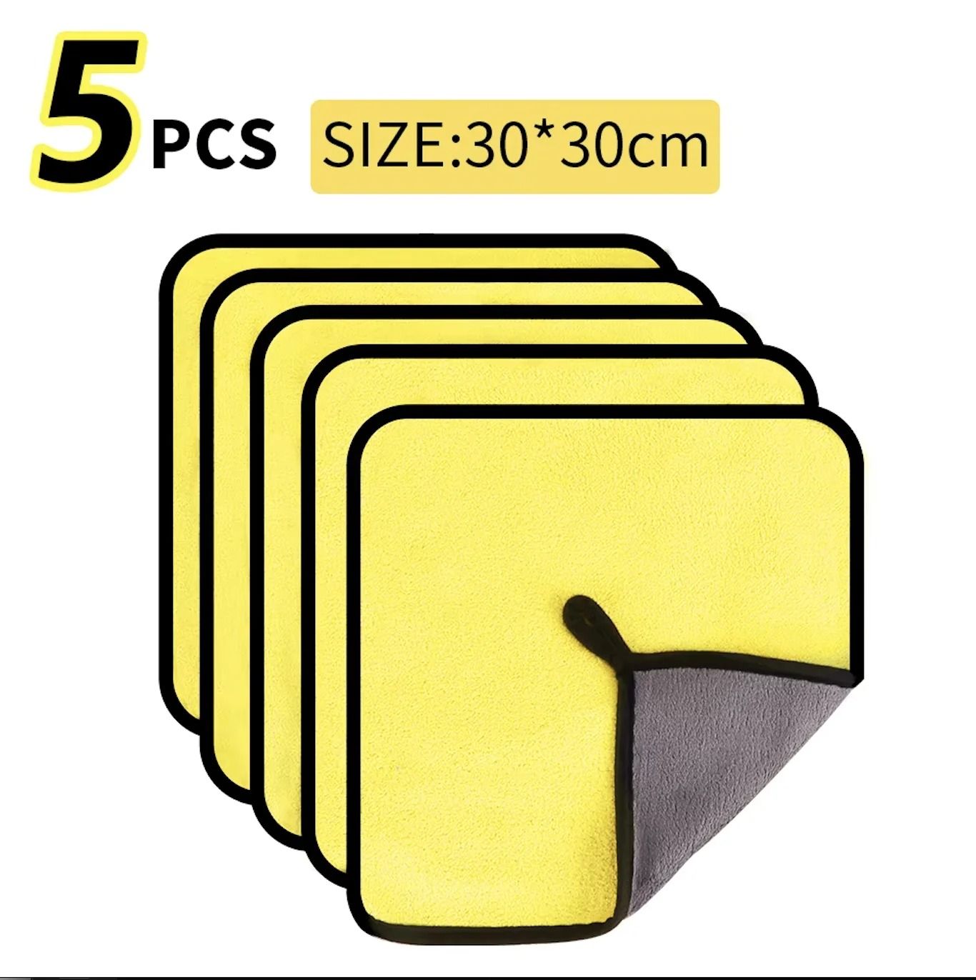 Industrial Standard Car Wash and Kitchen Microfiber Towels