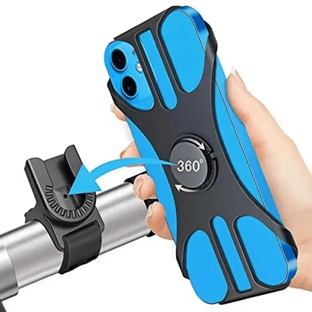 SecureRide Bicycle Phone Holder Handlebar Mount