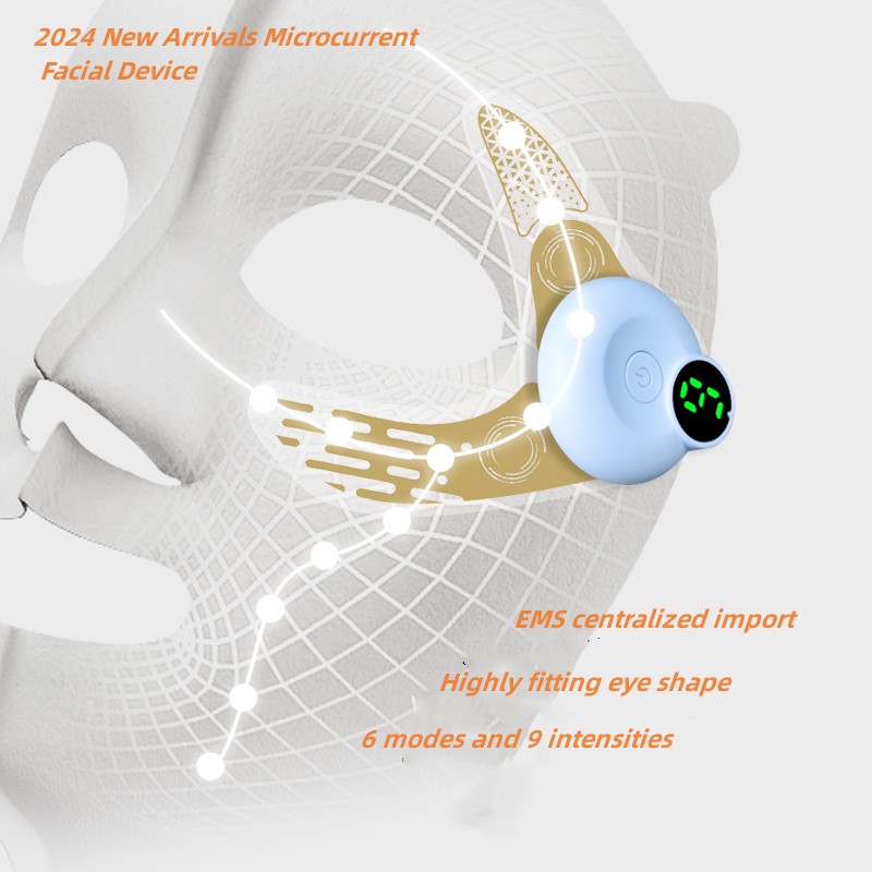 EMS Eye Mask Patch Massager for Dark Circles and Eye Bags