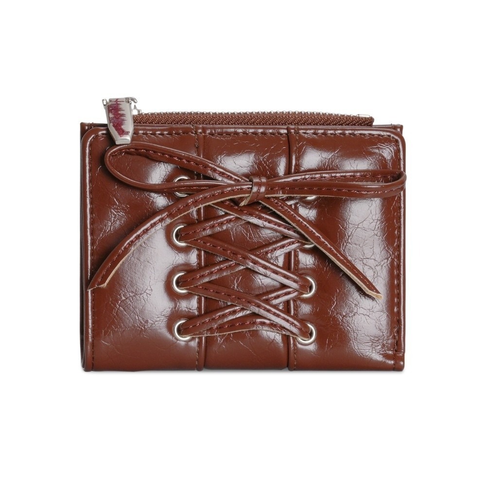 PU Leather Coin Pouch, Casual Clutch Bag, Girl Wallets, Folding Card Holder