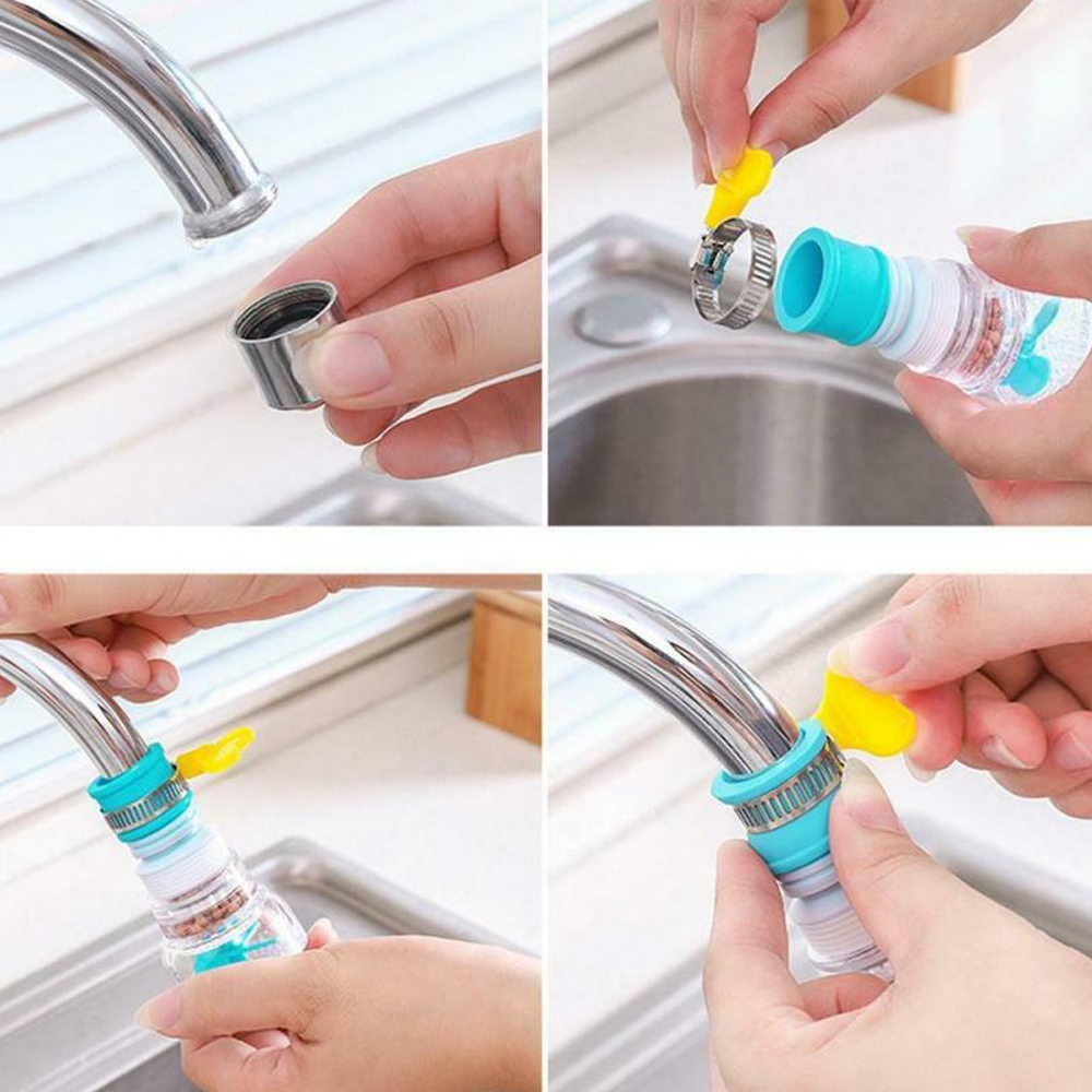 360 Degree Adjustable Faucet Extender