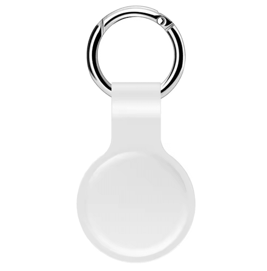 Soft Silicone AirTag Case with Keychain Anti Scratch Protective Cover