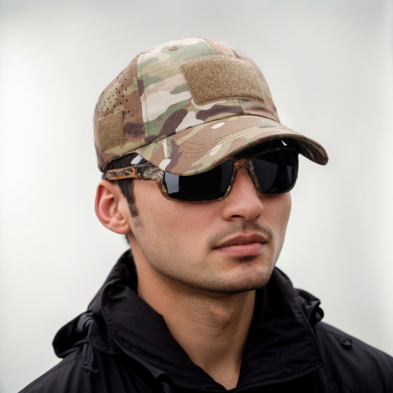 Athletic Casual Breathable Camouflage Baseball Cap for Men Military Training Hat Tactical Sun Hat Bucket Hat