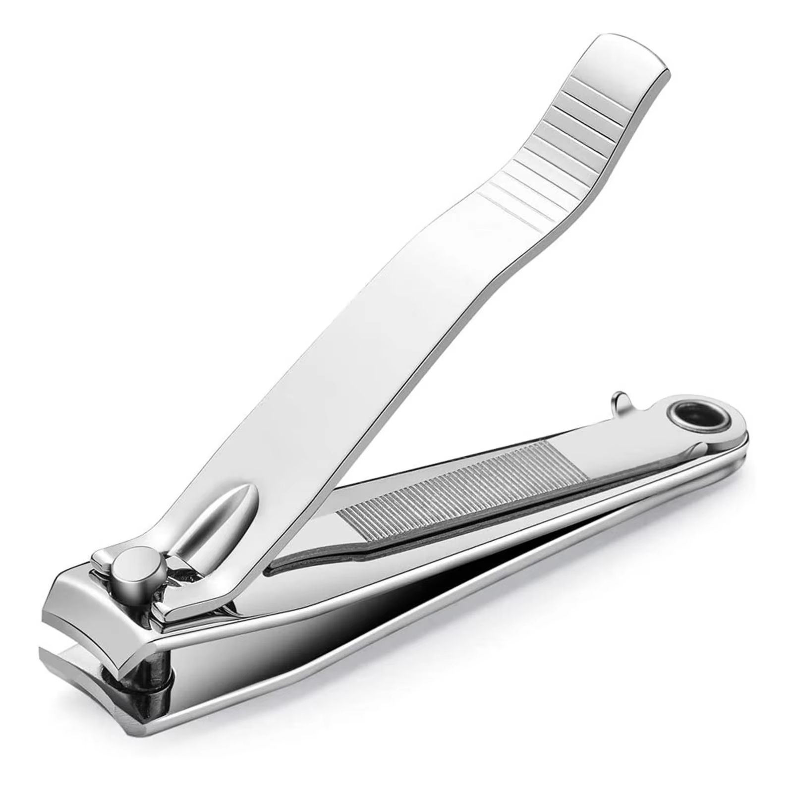 PrecisionEdge Premium Stainless Steel Nail Clipper Set with Built-In Nail File (2-Piece)