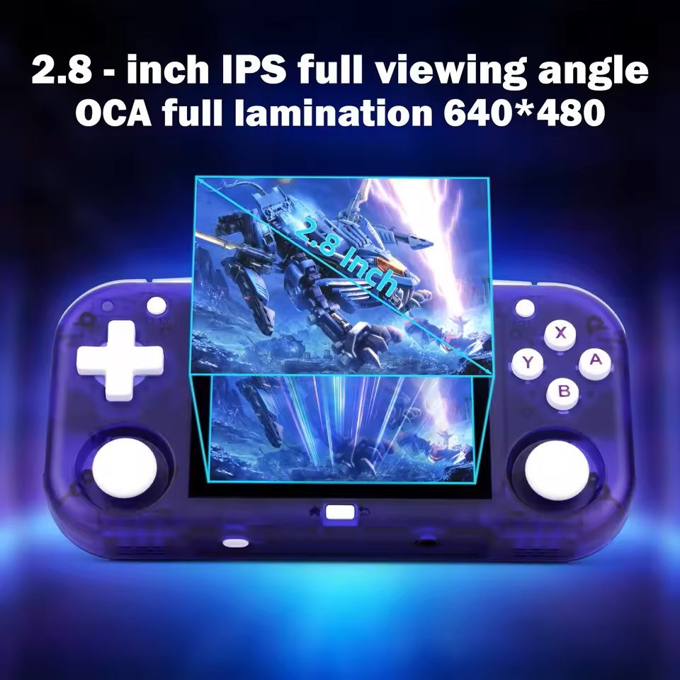 Mini Zero 28 Handheld Game Console with 2.8in IPS Screen and Android OS