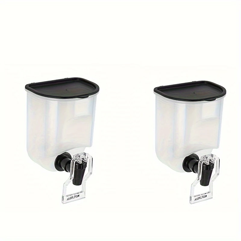 Kitchen Wall Mounted Transparent Liquid Seasoning Bottle, Soy Sauce Vinegar Dispensing Bottle with Quantitative Oil