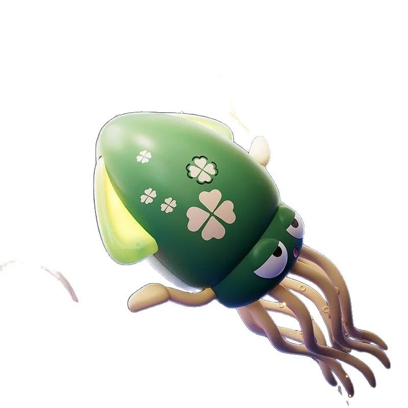 Kids Electric Octopus Toy Interactive Sound Light Rechargeable Crawling Toy