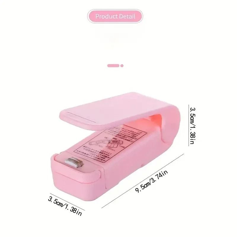 Mini Heat Bag Sealing Machine Portable Food Bag Sealer
