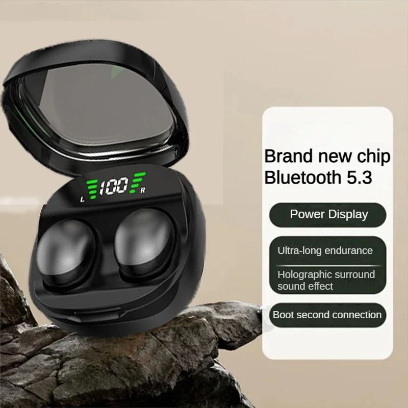Mini Wireless Bluetooth Headset with HD Sound and Invisible In Ear Design